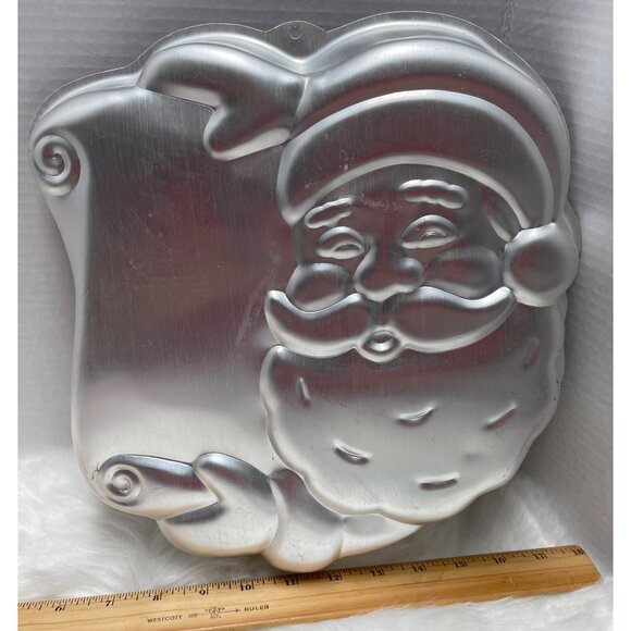 Vintage Wilton 1982 Santa's List Christmas Holiday Cake Pan 502-4203 baking - Picture 7 of 7